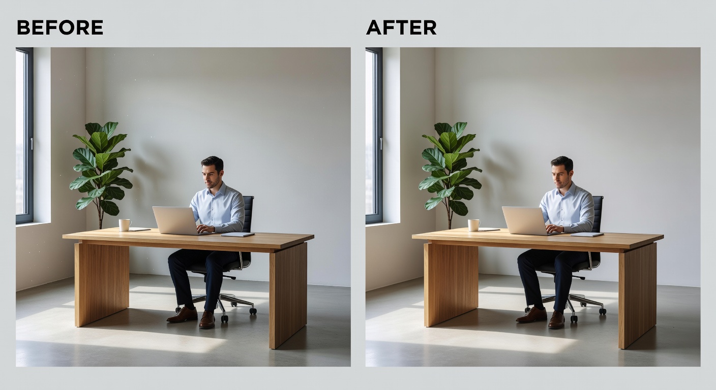 Object removal example